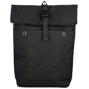 Praktický látkový batoh na notebook Lauko, černá