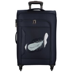 Ultralehký textilní kufr AirPack vel. M, tmavě modrý