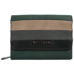 Malá dámská koženková peněženka Tristee, zelená