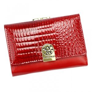 Luxusní dámská kožená peněženka Gregorio Odelena, červená