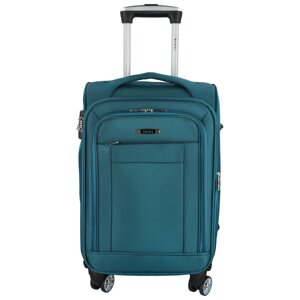 Látkový kufr ORMI Donar velikost S, modrozelená