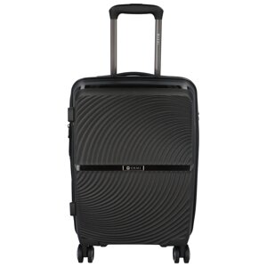 Cestovní plastový kufr Darex velikosti S, černý