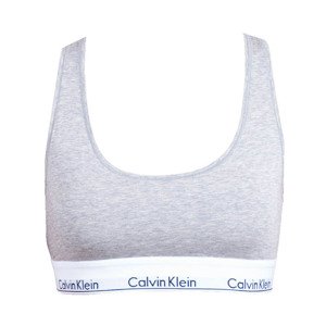Dámská podprsenka Calvin Klein šedá (F3785E-020) XL