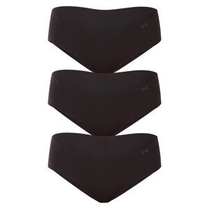 3PACK dámské kalhotky Under Armour černé (1325616 001) XL