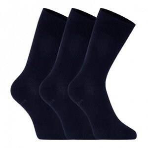 3PACK ponožky Lonka tmavě modré (Bioban) S