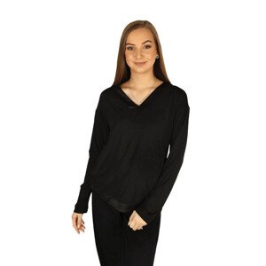 Dámské tričko na spaní Calvin Klein černé (QS6528E-UB1) L