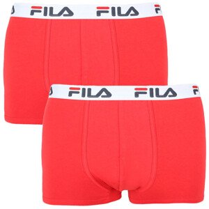 2PACK pánské boxerky Fila červené (FU5016/2-118) XL