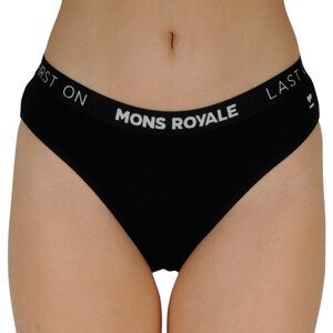 Dámské kalhotky Mons Royale merino černé (100044-1169-001) XL