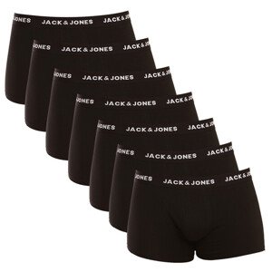 7PACK pánské boxerky Jack and Jones černé (12171258) XL