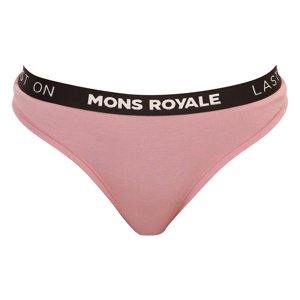 Dámská tanga Mons Royale merino růžová (100311-1015-393) L