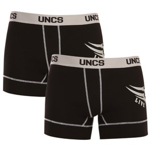2PACK pánské boxerky UNCS Wings III S