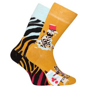 Veselé ponožky Dedoles Zebra umělkyně (D-U-SC-RS-C-C-1467) M