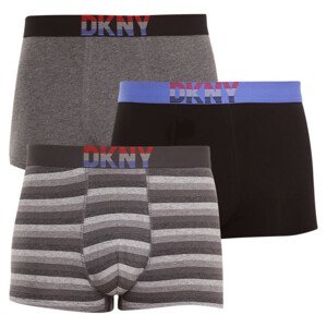 3PACK pánské boxerky DKNY Hinton vícebarevné (U5_6660_DKY_3PKB) L