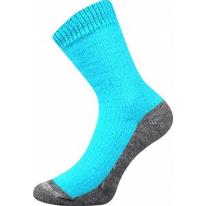 Teplé ponožky Boma tyrkysová (Sleep-turquoise) L