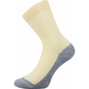 Teplé ponožky Boma žluté (Sleep-yellow) M