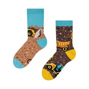 Veselé dětské ponožky Dedoles Stavební stroje (D-K-SC-RS-C-C-1466) 23/26