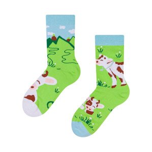 Veselé dětské ponožky Dedoles Šťastná kráva (D-K-SC-RS-C-C-1571) 27/30