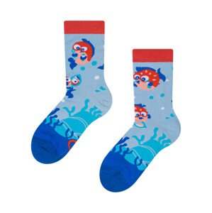 Veselé dětské ponožky Dedoles Vtipný čtverzubec (D-K-SC-RS-C-C-243) 27/30