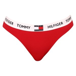 Dámské kalhotky Tommy Hilfiger červené (UW0UW02193 XCN) XL