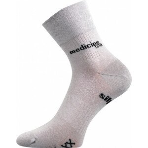 Ponožky VoXX světle šedé (Mission Medicine) L