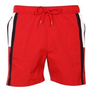 Pánské plavky Tommy Hilfiger červené (UM0UM02730 XLG) XL