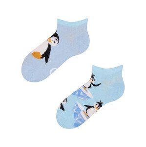 Veselé dětské ponožky Dedoles Šťastný tučňák (D-K-SC-LS-C-C-207) 27/30