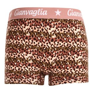 Dívčí kalhotky s nohavičkou boxerky Gianvaglia růžové (813) 110