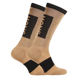 Ponožky Mons Royale merino hnědé (100593-1169-282) XL