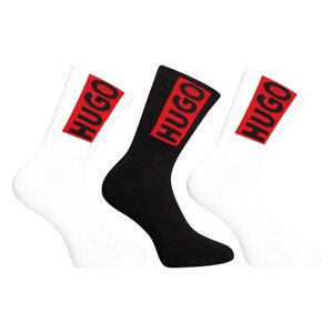 3PACK ponožky Hugo Boss kotníkové vícebarevné (50501970 960) M