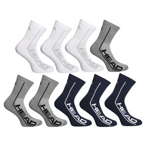 9PACK ponožky HEAD vícebarevné (701222262 001) M