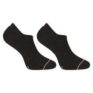 2PACK pánské ponožky Tommy Hilfiger extra nízké černé (100001095 200) M