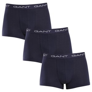 3PACK pánské boxerky Gant modré (900013003-410) XXL