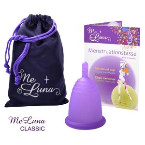 Menstruační kalíšek Me Luna Classic XL se stopkou fialová (MELU042)