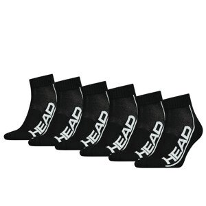 6PACK ponožky HEAD černé (701220489 001) M