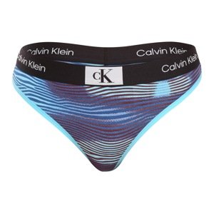 Dámská tanga Calvin Klein vícebarevná (QF7221E-GNX) L