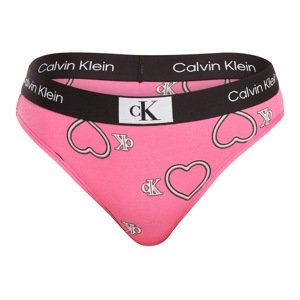 Dámské kalhotky Calvin Klein růžové (QF7480E-KCC) XL