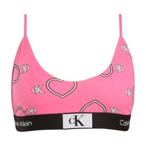 Dámská podprsenka Calvin Klein růžová (QF7477E-KCC) S
