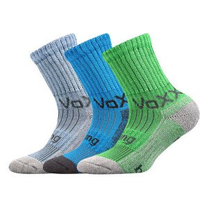 3PACK dětské ponožky Voxx vícebarevné (Bomberik-mix-uni) 25/29