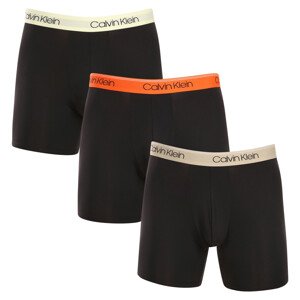 3PACK pánské boxerky Calvin Klein černé (NB2570A-GTK) XXL