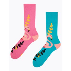 Veselé ponožky Dedoles Paní Plameňáková (D-U-SC-RSS-B-C-1299) L