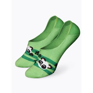 Veselé extra nízké ponožky Dedoles Pandy a pásky (DNS249) L