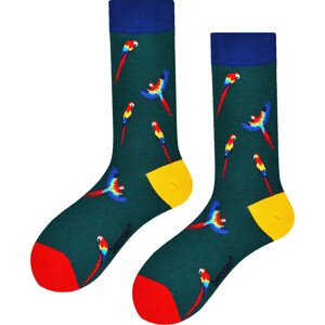 Ponožky Benysøn vysoké Papoušci (BENY-080) 41/46