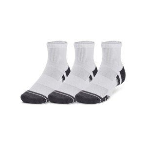 3PACK ponožky Under Armour bílé (1379510 100) L
