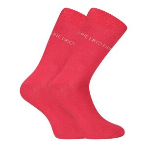 Ponožky Pietro Filipi vysoké bambusové červené (1PBV002) XL