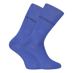 Ponožky Pietro Filipi vysoké bambusové tmavě modré (1PBV004) M