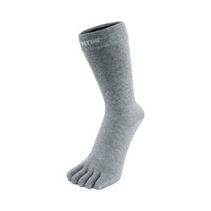 TOETOE Zdravotní prstové ponožky se stříbrem - tmavě šedé Velikost ponožek: 42-48