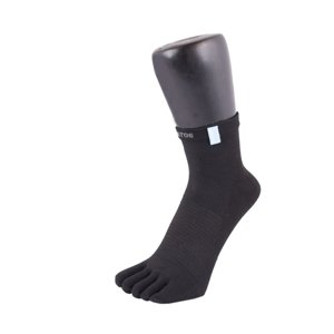 TOETOE Trekové prstové ponožky Liner Trainer - Černé Velikost ponožek: 44-47