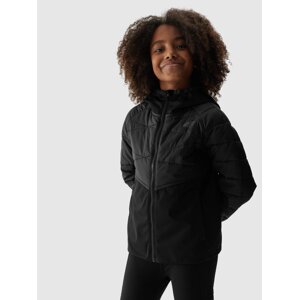 Dívčí treková bunda membrána 5000 - černá