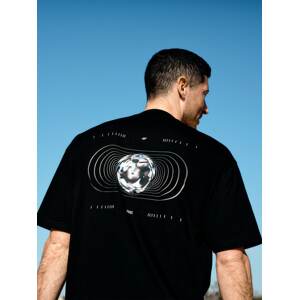 Pánské oversize tričko z organické bavlny 4F x Robert Lewandowski